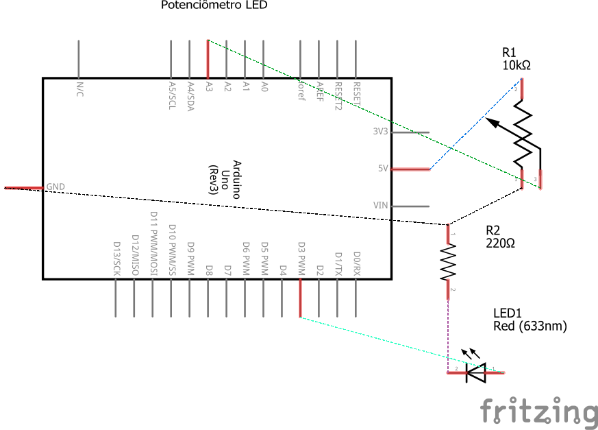Schematics potenciômetro