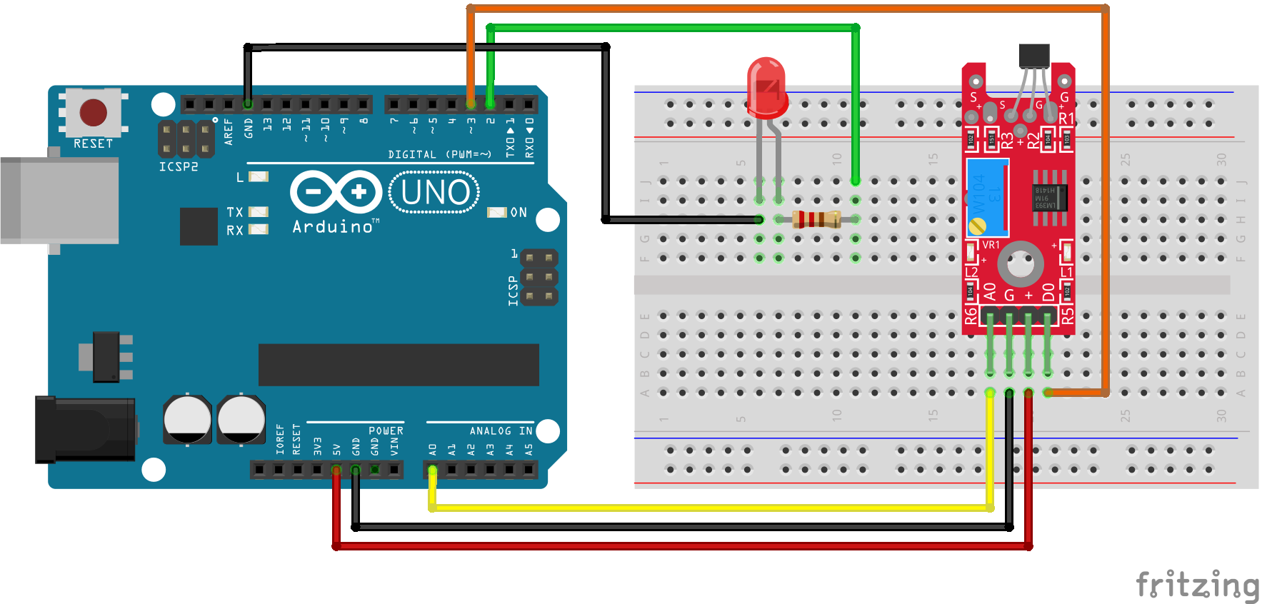 Circuito Sensor Magnético
