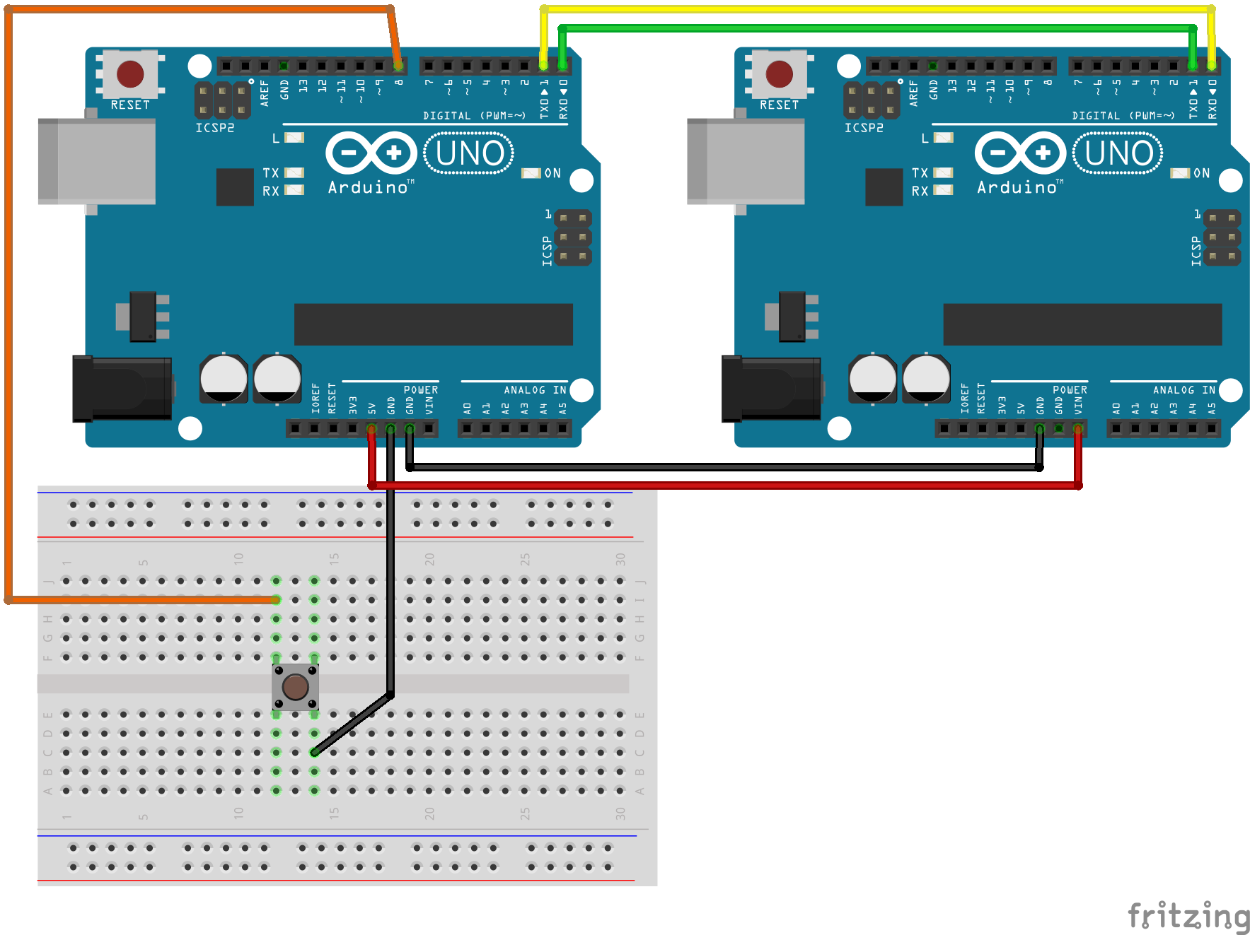Comunicação entre duas placas Arduino