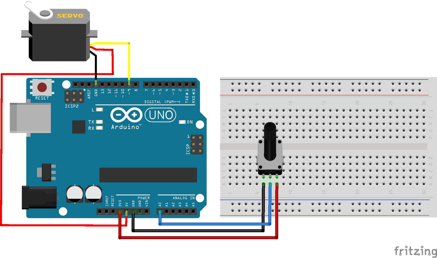 Circuito Servo Motor